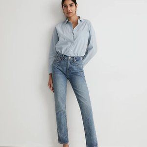 Madewell | The Petite Perfect Vintage Jean in Heathcote Wash | Petite 26